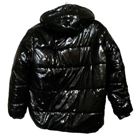 MEMBERS ONLY X Nickelodeon black polyester puffer jacket VIACOM 2021 size Large - Picture 4 of 5